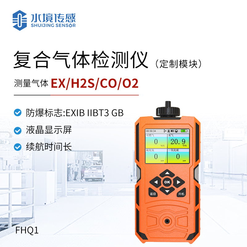 一機頂四臺！四合一氣體檢測儀開啟便捷檢測時代